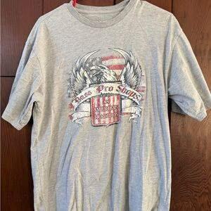 Bass Pro Shops Patriotic Gray Men's Tee